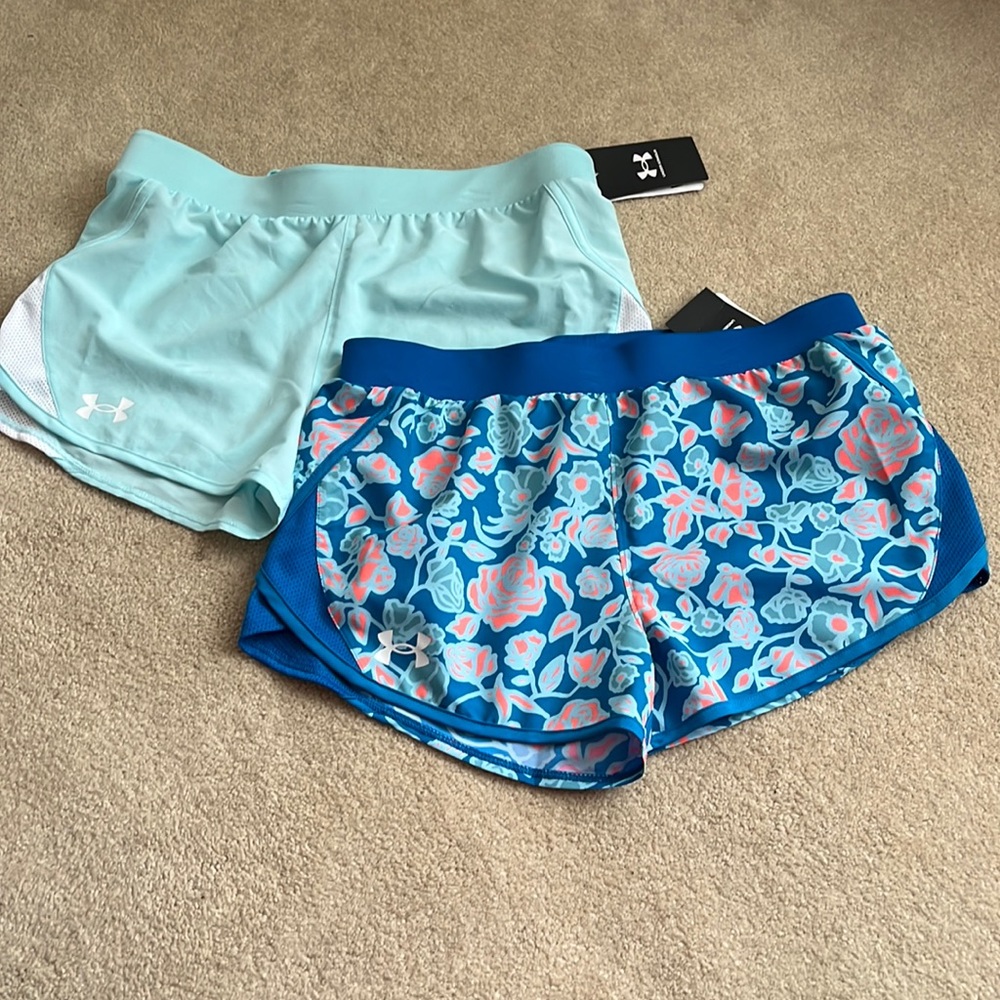 Underarmour girls athletic shorts bundle